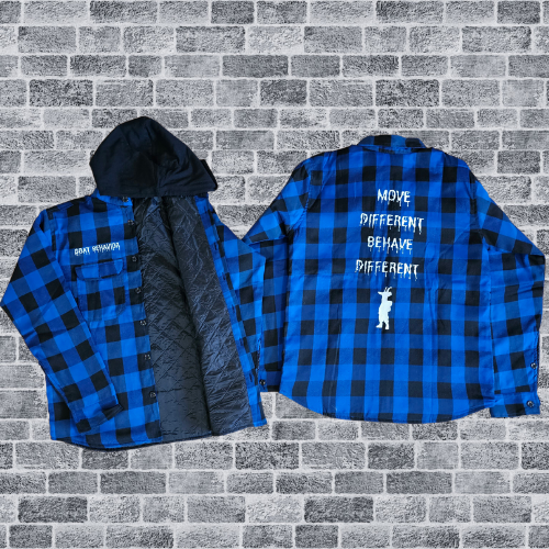 Goat Behavior Flannel Jackets